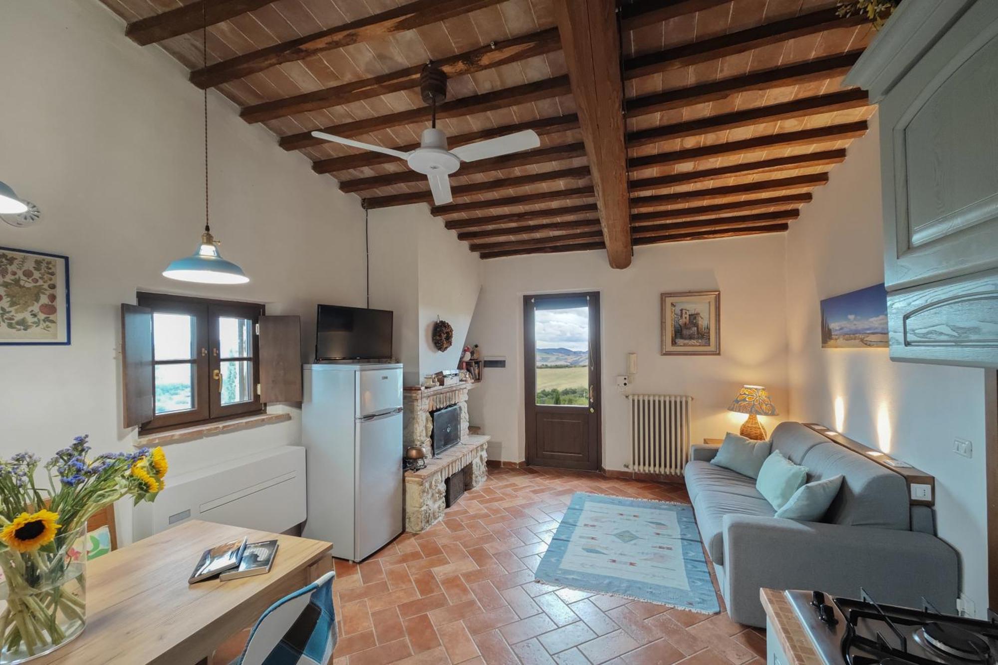 Relax Palazzo Monaci Leilighet Asciano Eksteriør bilde